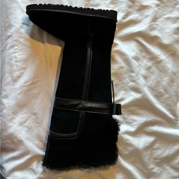 UGG Genevieve over the knee bow boots black. Size 6. New - Picture 8 of 15